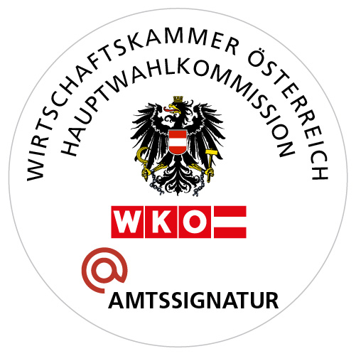 Logo Amtssignatur Wirtschaftskammer Österreich