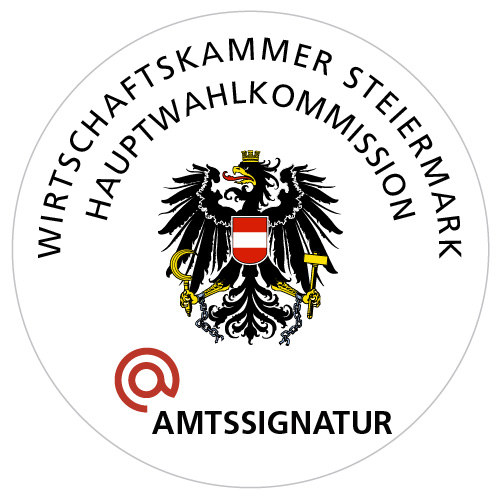 Logo Amtssignatur Wirtschaftskammer Steiermark